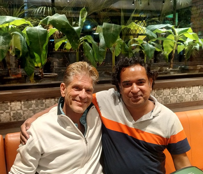 “Bold and Beautiful” Fame Hollywood Actor Clayton Norcross and Award-Winning Writer-Director Sonu Tyagi Unite Spiritually in India