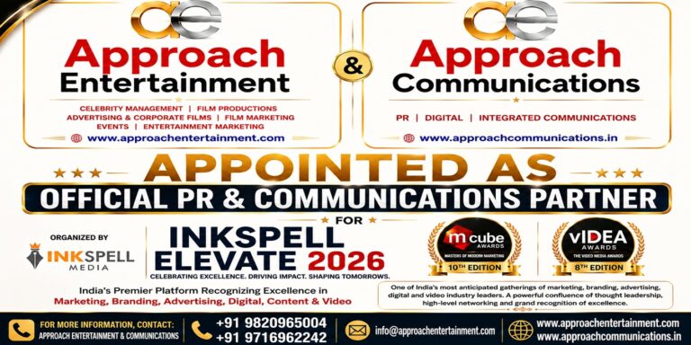 Approach Entertainment & Communications Named Official PR & Communications Partner for Inkspell Elevate 2026